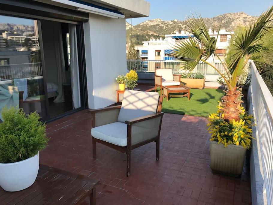 Apt Proche Des Calanques 马赛 外观 照片