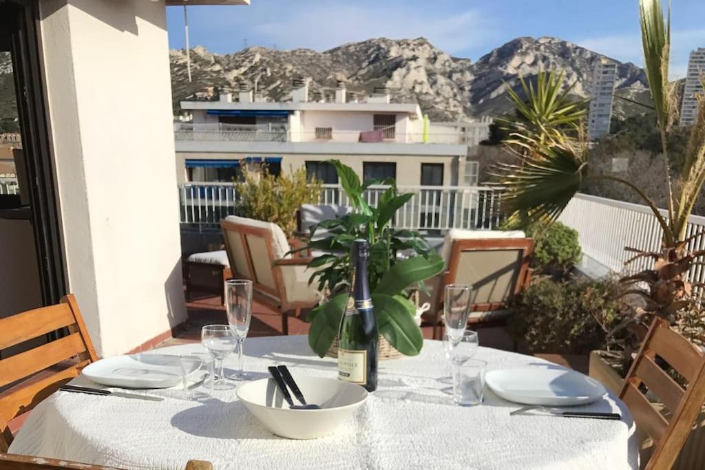 Apt Proche Des Calanques 马赛 外观 照片